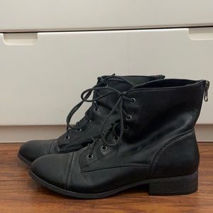 Black Combat Boots